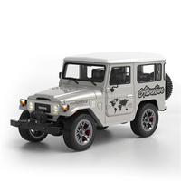 TRASPED HG4-211 RTR 1/16 2.4G 4WD RC Car for TOYOTA FJ40 Land Cruiser Off-Road Truck with Winch LED Light Sound Smoke Si