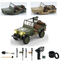 TRASPED HG4-58 Military Truck 1/14 RC Car Parts Body Shell Remote Controller Transmitter Tyres Rear Bracket Assembly Too