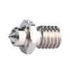 Trianglelab M6 0.4mm ZS Nozzle Hardened Steel Copper Alloy High Temperature and Wear Resistant Compatible models V6 Hote