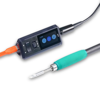 TS1M Multi Function Mini Soldering Station 200W Max Power 100 450°C Adjustable Temperature USB Type C DC Interface Porta