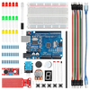 TSCINBUNY Basic Starter Kit for ArduinoIDE Programming DIY Electronics Educational Learning Kit