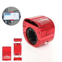 TTPRO Mini Hidden Ring Bicycle Phone Holder Aluminum Alloy Anti-slip Compatible with Multiple Sizes Stable Bike Bracket