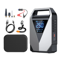 TUERBB 3000A / 4000A 4-in-1 Car Emergency Starter Portable Tire Inflator Multifunctional Jump Starter Power Bank for 12V