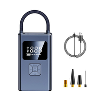 TUERBB T-AP66 Cordless Tire Inflator 4000mAh Air Pump with LED Light Power Bank for Cars,  Motorcycles,  Bicycles,  Balls