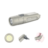 TUNENGE S15 650LM Mini Porable LED Keychain Flashlight USB Rechargeable Pocket Light Waterproof Emergency Outdoor Campin