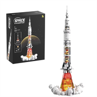 TUOMU T2015 Space Explorer Spacecraft T3006 Space Rocket Launch Kit JQ1122 Floating Millennium Space Warship Building Bl