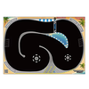 Turbo Racing C64 C65 C75 C82 C50 1/76 RC Car Spare 90X63cm Race Track Map Table Scene Desktop Mat Vehicles Model Parts 7
