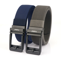 TUSHI Metal Automatic Buckle Rigid Tactical Belt Wear Resistant Thickened Pistol Belt for Men Outdoor Shooting Training