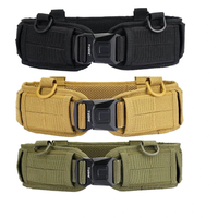 TUSHI Outdoor Tactical Belt Multifunctional Waist Seal Training Equipment Weight-Bearing Waist Seal Belt for Hiking Camp
