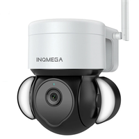 Tuya 5MP Smart WiFi Floodlight Camera Wireless Color Night Vision Auto Tracking Two-way Audio IP66 Waterproof Outdoors S