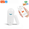 Tuya Doodle Wifi Door Magnetic Sensor Remote Intelligent Linkage Doors And Windows Open And Close Anti-alarm APP Alert A