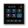 Tuya Smart Home Multiple Zigbee3.0 Control Panel 4-inch LCD Touch Screen 3 Gang Smart Switch APP Remote Control Zigbe Ga