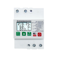 Tuya Smart Leakage Circuit Breaker WIFI Energy Meter Kwh Metering Switch Timer with Voltage Current and Leakage Protecti