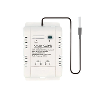 Tuya Smart Life WiFi Temperature Switches 16A/20A Smart Thermostat Real-time Energy Comsuptiom Monitoring APP Remote Con