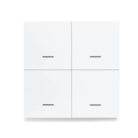 Tuya Smart ZigBee3.0 Switch 4 Gangs Scenario 12 Scenes Switch Push Button Controller Support Home Assistant Zigbee3.0 Ga