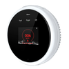Tuya Wi-Fi Gas Leak Detector Natural Gas LPG Alarm Heat Sensor TFT LCD Display Remote Monitoring Home Safety