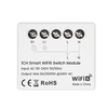 Tuya WiFi 6 Mini Smart Light Switch Module 1 Gang Smart Home DIY Breakers Smart Life APP Remote Control Support Alexa Go