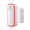 Tuya WiFi Door Magnetic Sensor Sound and Light Door Window Alarm Smart Detects Open Close Triggers On-Site Sound-Light A