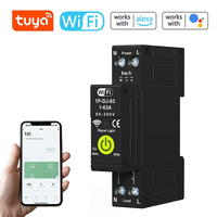 Tuya WiFi Intelligent Circuit Breaker ON OFF Timing Photovoltaic Bidirectional Metering Energy Meter Automatic Reclosing
