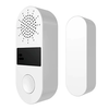 Tuya WiFi/Zigbee Door Window Sensor 130DB Sound Light Alarm Wireless Door Detector SmartLife APP Voice Control with Alex
