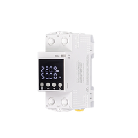 TUYA WM-AXA1-TW-E2S WiFi Smart Switch 80A Load Remote Control LED Display Fire Retardant Housing Energy Monitoring