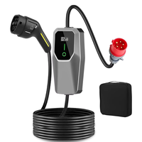 Type 2 EV Charger 11KW 3 Phase 6A 8A 10A 13A 16A Adjustable Current Electric Vehicle Charging Station CEE5EE1634Y / CEE5