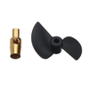 UDIRC UDI021 Eachine EBT04 RC Boat Parts Propeller Two Blades w/ Copper Sleeve UDI021-06 Vehicles Models Spare Accessori