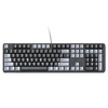 UGREEN KU103 108-Keys Wired Mechanical Gaming Keyboard Silence Structure PBT Keycaps Red Switch LED Backlit USB-C Ergono