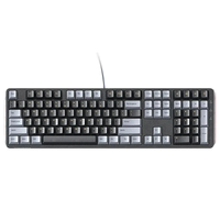 UGREEN KU103 108-Keys Wired Mechanical Gaming Keyboard Silence Structure PBT Keycaps Red Switch LED Backlit USB-C Ergono