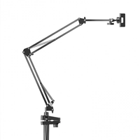 UGREEN LP824 Phone Tablet Bedside Holder Adjustable Arm Carbon Steel Sturdy Mount for 4-12.9 Inch iPhone Switch Kindles