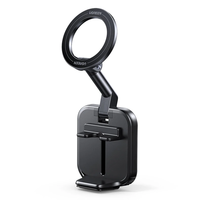 Ugreen LP899 Mobille Phone Magnetic Stand Clamp-on Travelling Holder Double-layer Strong Magnetic Ring Design 720° Horiz