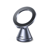 UGREEN LP921 Magnetic Car Phone Holder 360° Rotatable Zinc Alloy Strong Grip Navigation Mount For12-17 Pro Max Xiaomi