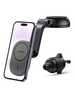 UGREEN Magnetic Cordless Car Phone Holder Charger Air Vent Suction Cup Navigation Bracket