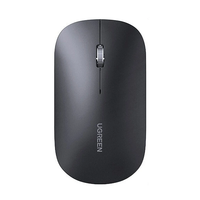 UGreen MU001 Dual Mode Wireless Mute Mouse 3 Buttons 4000DPI Low Power Consumption 2.4G Wireless+BT3.0/5.0 Mice for Home
