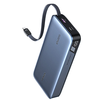 Ugreen PB550 67W 72Wh 20000mAh Digital Display Power Bank with Integrated Type-C Cable External Battery Power Supply wit