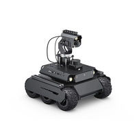 UGV Rover ROS2 Kit Open-source 6 Wheels 4WD AI Robot Dual Controllers Computer Vision for Raspberry Pi 4B / Raspberry Pi