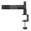 Ulanzi LS26 Low Level Microphone Stand Desktop Mic Boom Arm Adjustable Clamp Clip Support Multi-angle Adjustment and Str