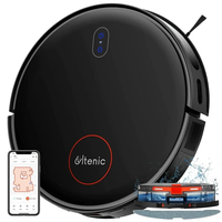 Ultenic D6s Robot Vacuum and Mop Combo,  SonicTrue Vibration Mopping,  3000Pa Strong Suction,  Super Slim,  APP Control,  Wor