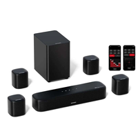 ULTIMEA Aura A60 350W 7.1CH Dolby Atmos Soundbar Surround Sound System with 8 High-performance Drivers BassMax Home Thea