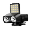 Ultra Bright LED Clip Head Torch Cap Light Rechargeable Sensor Headlamp Waterproof Head Torch Flashlight Fishing Camping
