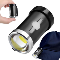 Ultra Mini Flashlight Auto Repair Strong Light Lamp Small Portable Pen Light,  Magnetic Suction Maintenance COB Lighting