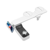 Ultra-Slim Seat Attachment Adjustable Water Pressure Butt Bidet Toilet With Mobile Phone Storage Rack Double Nozzle Spir
