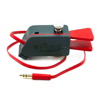 UNI 715 CW Key Ultra Light ABS Construction Silver Plated Contacts Adjustable Tactile Feedback Compatible with YAESU FT