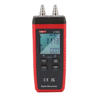 UNI-T UT366A Digital Manometer Pressure Gauge Wind Speed Air Pressure Difference Measurement Compact Energy Saving Multi
