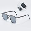 Unisex Portable Foldable Polarized Sunglasses Lightweight Stylish HDUV400 Sun Glasses for Outdoor Travel Daily