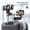 Universal 360 Rotate Foldable Airplane Travel Phone Holder Stand Mount Desk Lazy Car Seat Flying Holder for 4.7-6.9 Inch