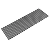 Universal Black Honeycomb Hexagon Mesh Grille Fog Custom Air Vent 47"x16" ABS Grill