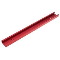 Universal Red 300-1220mm T-slot T-track Miter Track Jig Fixture Slot 30x12.8mm For Table Saw Router Table Woodworking To