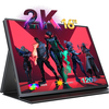 UPERFECT 16 Inch 2K 2560*1600 16:10 100%sRGB 500Cd/m² 120Hz Type C Portable Computer Monitor Gaming Display Screen for S