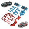 Upgrade Parts For MJX 14301 14302 14303 Metal Suspension Arm Steering Cup Shock Absorber Steering Assembly Shock Tower S